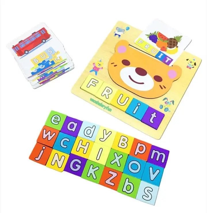 2 in 1 Letter matching Game - MyLittleTales