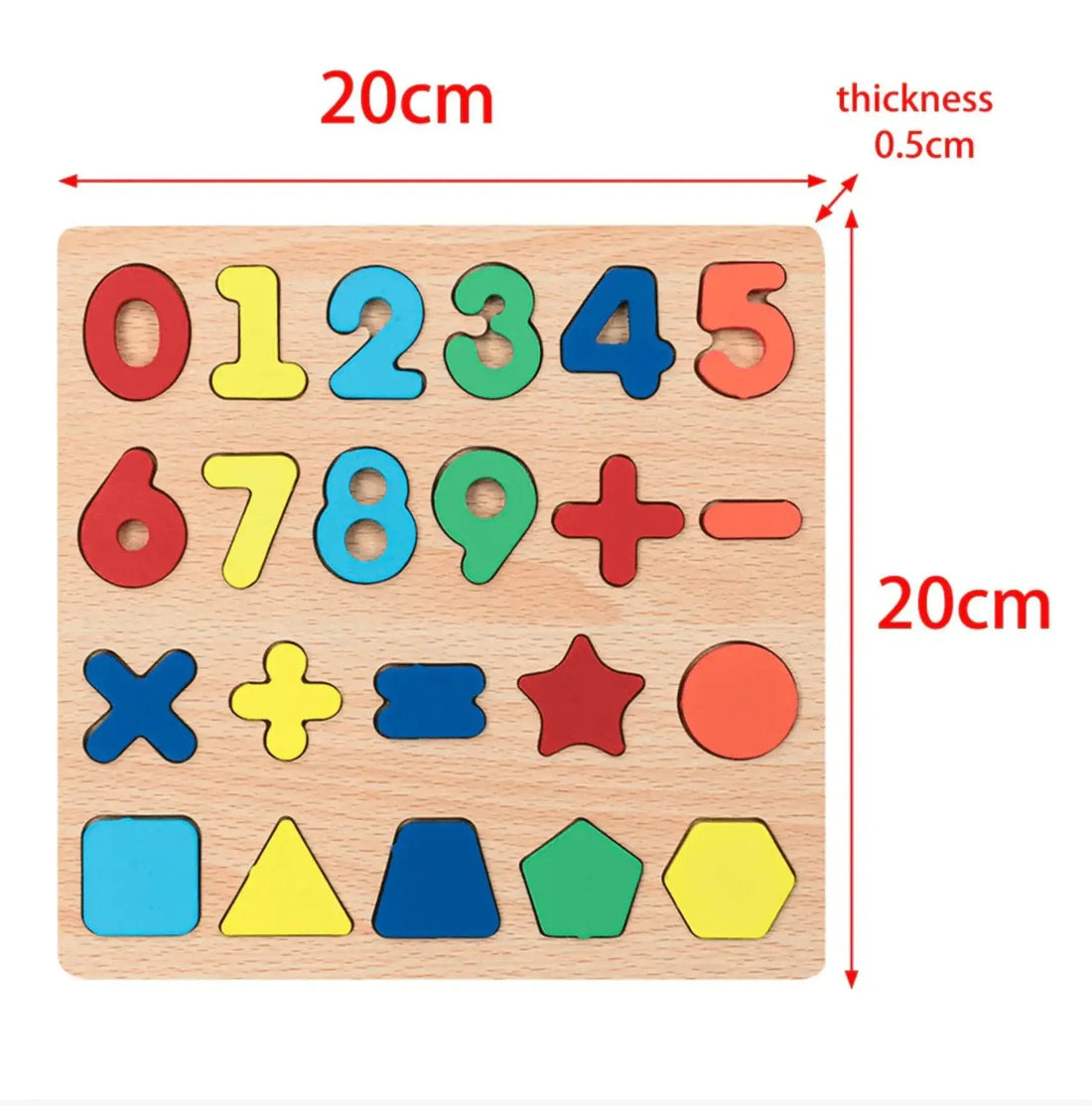 3D Numbers 0 - 9 Shapes Maths - MyLittleTales
