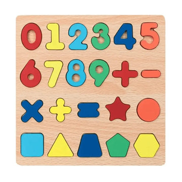 3D Numbers 0 - 9 Shapes Maths - MyLittleTales