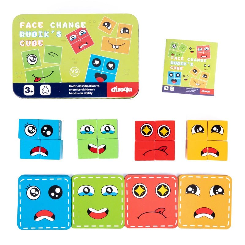 Face Change Cube Game