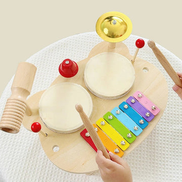 Kids Drum Set for Toddlers Baby Montessori Music Instruments - MyLittleTales