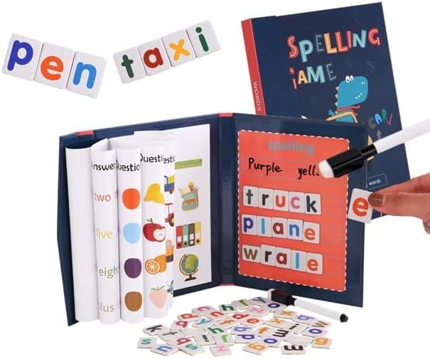 Magnetic Letter Book | Spelling Game - MyLittleTales