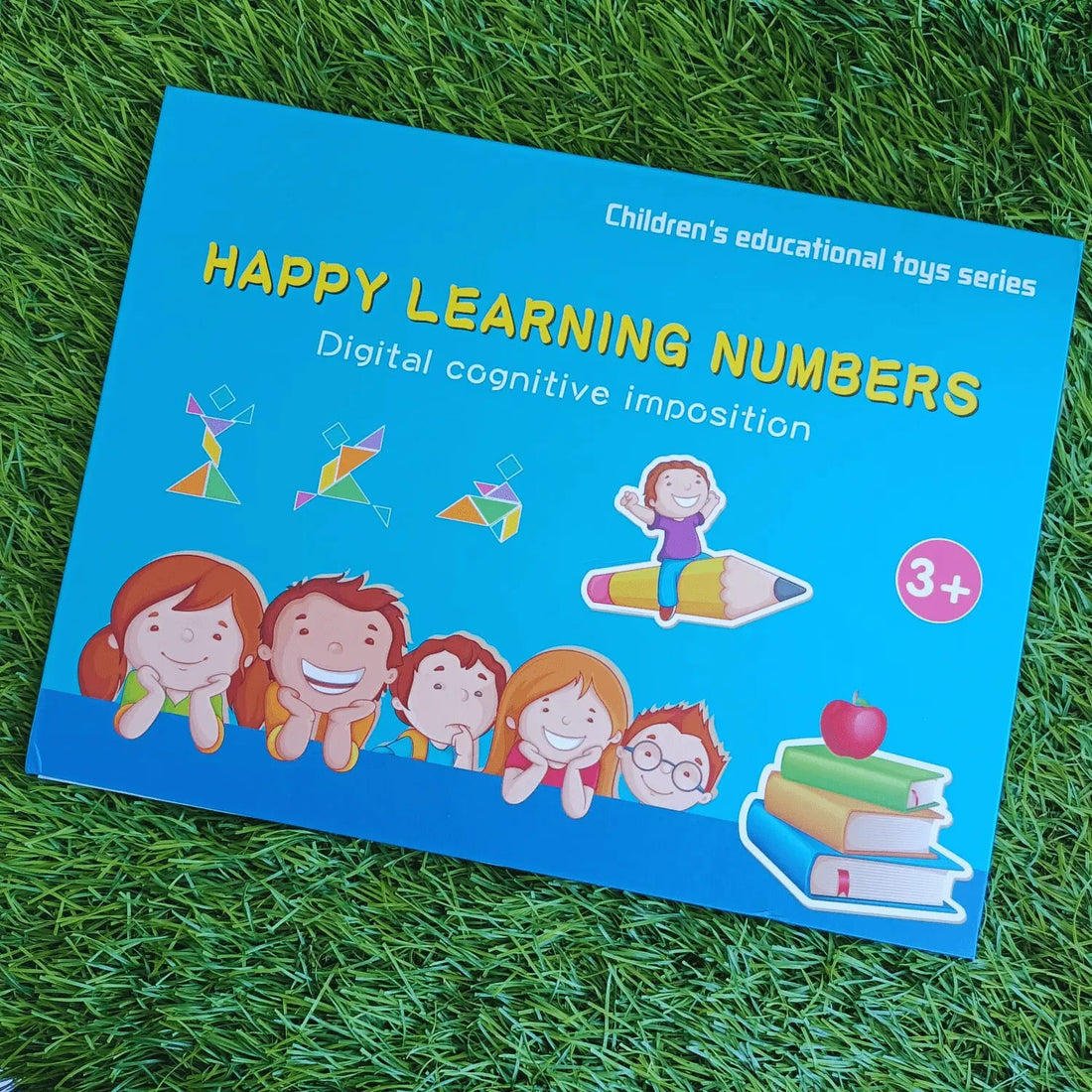 Magnetic Number Book with Tanagram – 123 - MyLittleTales