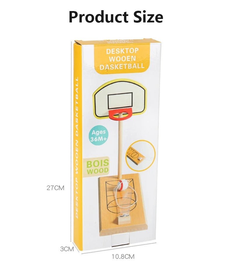 Mini Basketball Stand Toy Finger Shooter Children Desktop Decompression Creative Parent - child toy - MyLittleTales