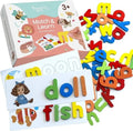 Spelling Game Wooden See and Spell Match Letter Puzzles - MyLittleTales