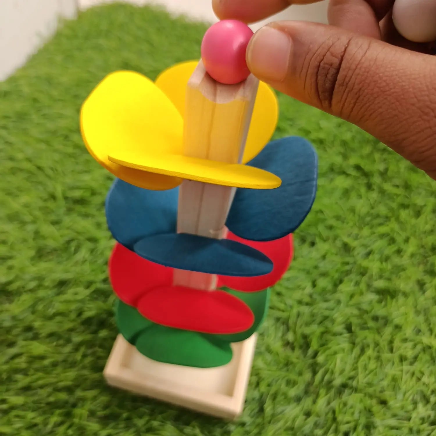 Wooden Ball Goli Game – Flower Goli Game - MyLittleTales