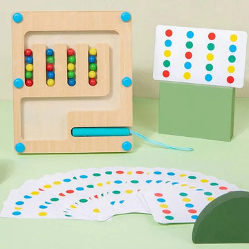 Wooden Magnetic Color and Shape Sorting Learning Matching Game - 4 Color - MyLittleTales