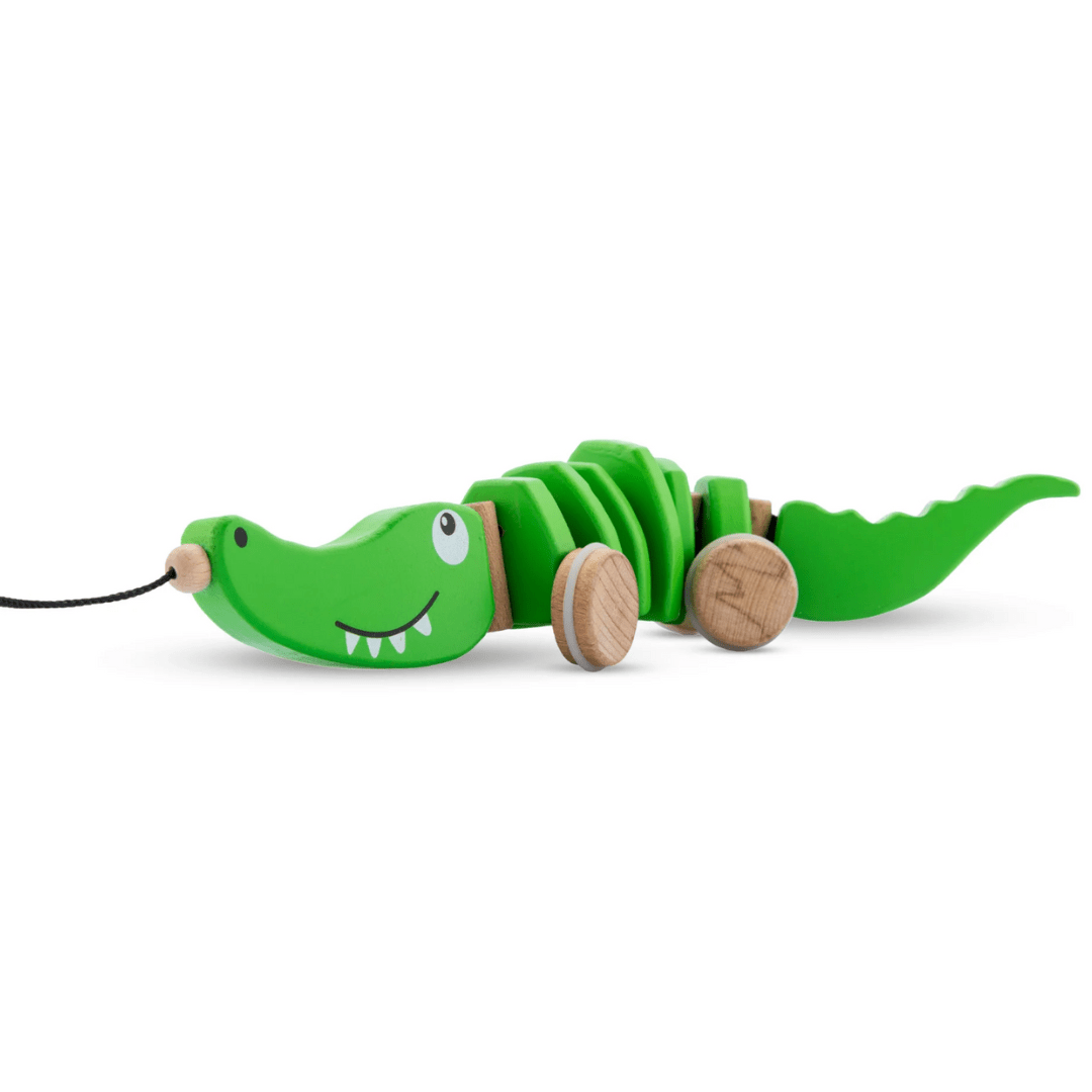 Wooden Pull Crocodile - MyLittleTales