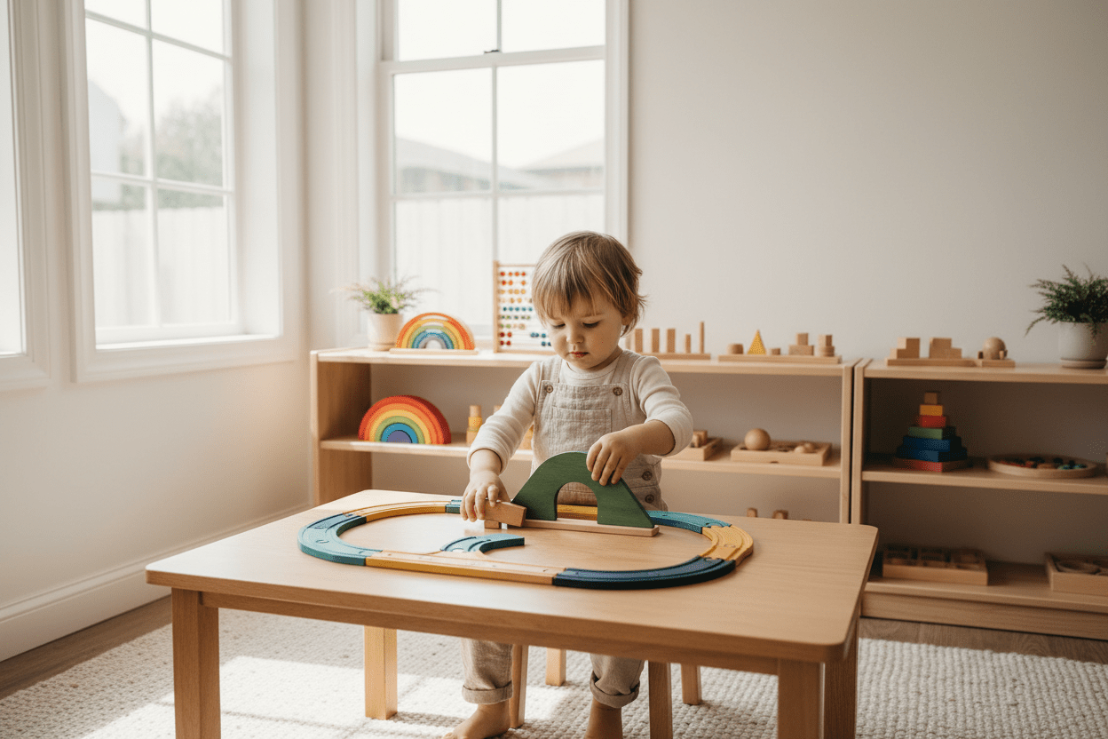 Montessori Wooden Toys for Toddlers: How Magnetic Puzzles Enhance Development - MyLittleTales