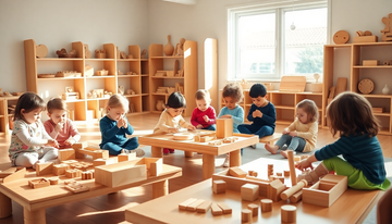 How Montessori Wooden Toys Support Early Childhood Development