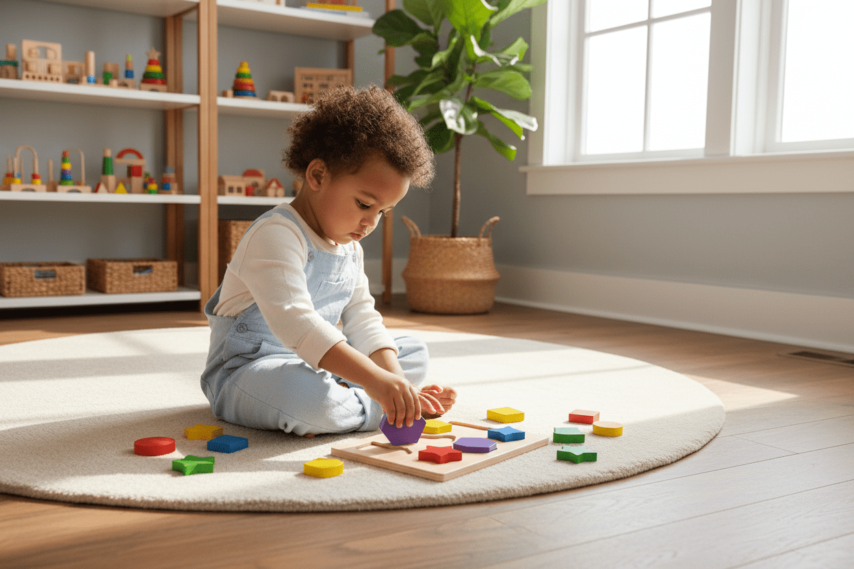 Educational Pick Wooden Educational Puzzles: Tools for Child Development – MyLittleTales