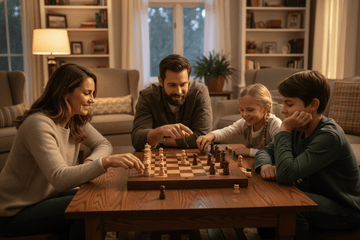 Wooden Family Board Games: Creating Timeless Memories Around the Table - MyLittleTales