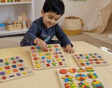 Wooden Montessori Alphabet Toys: Cultivating Early Literacy Through Sensory Exploration - MyLittleTales