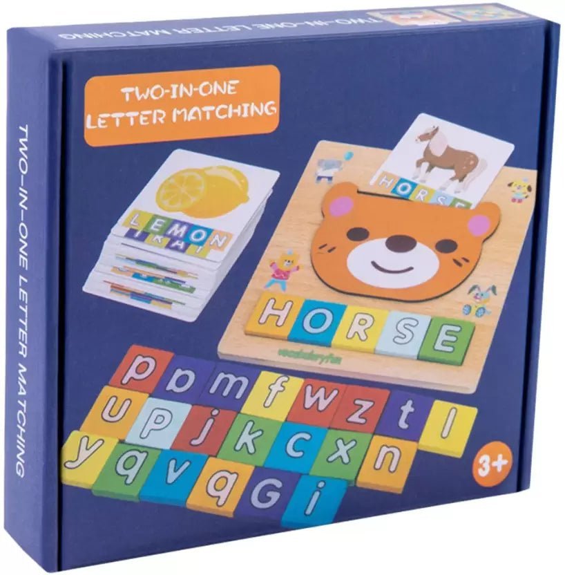 2 in 1 Letter matching Game - MyLittleTales