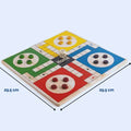 2 in 1 Ludo and Snake and ladder wooden board - MyLittleTales