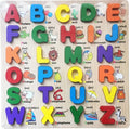 3D Alphabet Board with picture print, Capital, Small and Number board - MyLittleTales