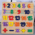 3D Alphabet Board with picture print, Capital, Small and Number board - MyLittleTales