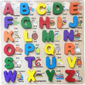 3D Alphabet Board with picture print, Capital, Small, Number and Shapes board - 4 in 1 - MyLittleTales