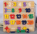 3D Alphabet Board with picture print, Capital, Small, Number and Shapes board - 4 in 1 - MyLittleTales