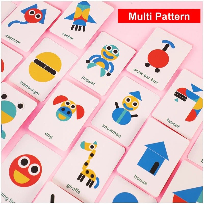 3D Jigsaw Puzzle Montessori Wooden Toys 2 in 1 - MyLittleTales