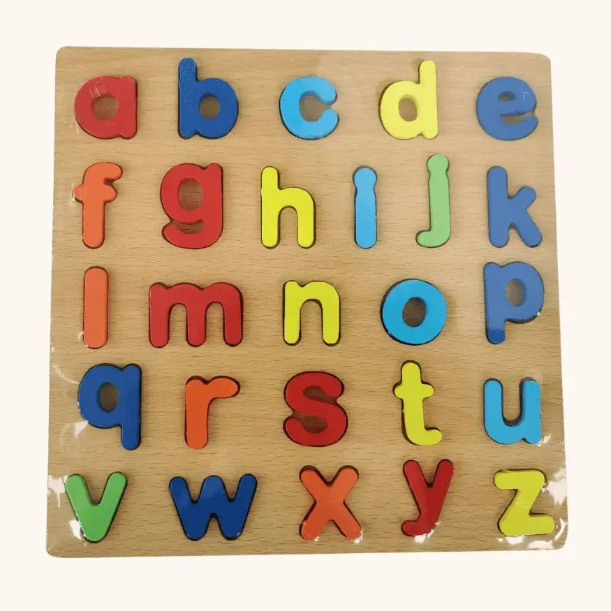 3D Small Alphabets abcd Board - MyLittleTales