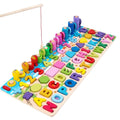 6 in 1 Logarithmic Board | Six in One Montessori Educational Mathematics Smart Games fishing Sensory Toys - MyLittleTales