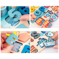 7 in 1 Traffic Matching Board | Seven in One activities in one set, counting numbers, Development board - MyLittleTales