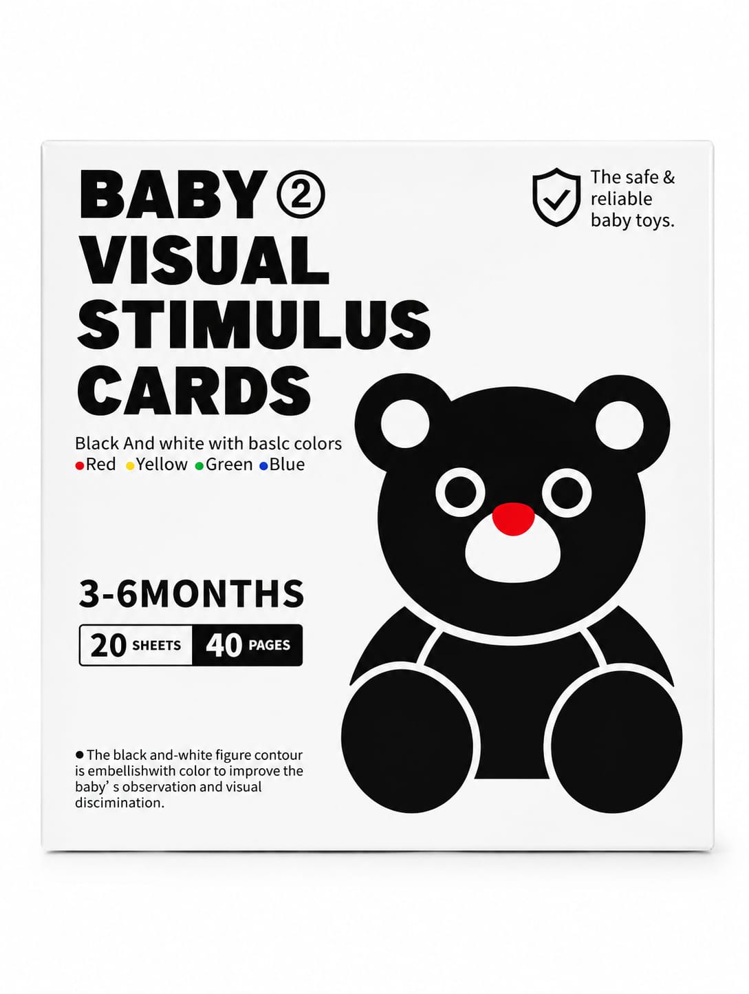 Baby 2 Visual Stimulus Card - MyLittleTales