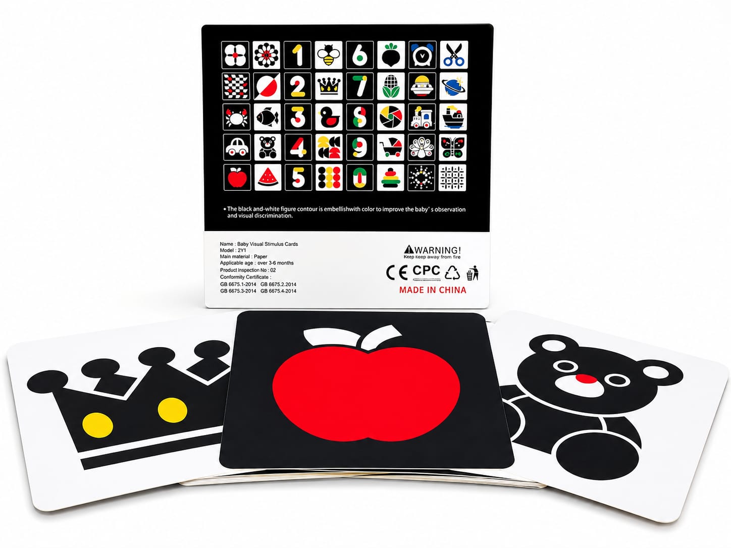 Baby 2 Visual Stimulus Card - MyLittleTales