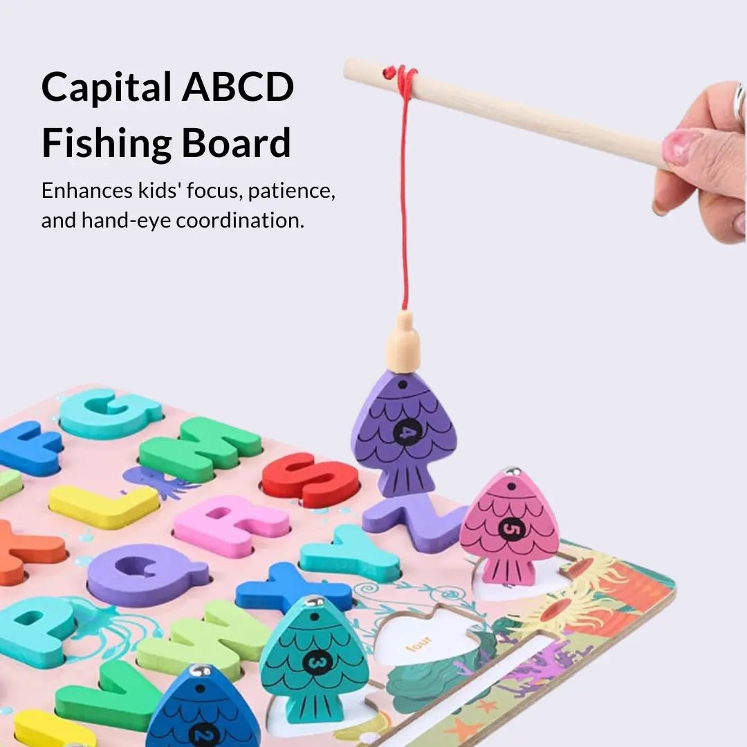 Capital ABCD with Fishing Board - MyLittleTales