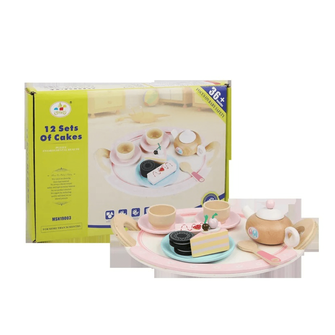 Children Play House Simulation Pastry Food Set Kitchenware Baby Cake Afternoon Tea Kitchen Toy - MyLittleTales