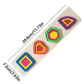 Color Sorting Toys Shape Matching Board Game Sorting & Stacking (1pc) - MyLittleTales