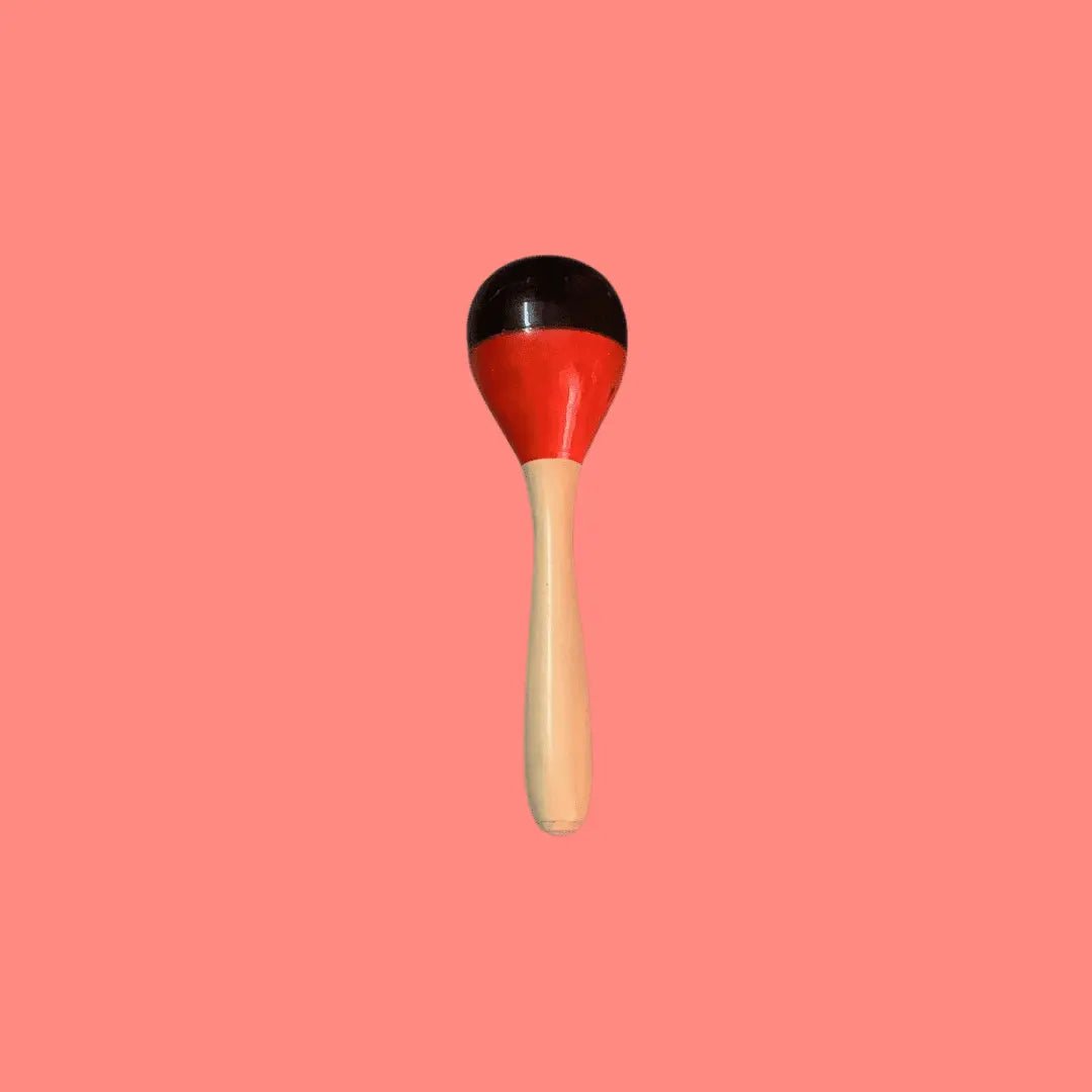 Colorful Egg Shaker Rattle Large - MyLittleTales