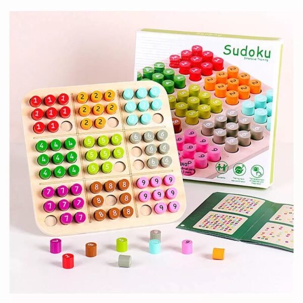 Colorful Sudoku Big with 3 level user manual - MyLittleTales