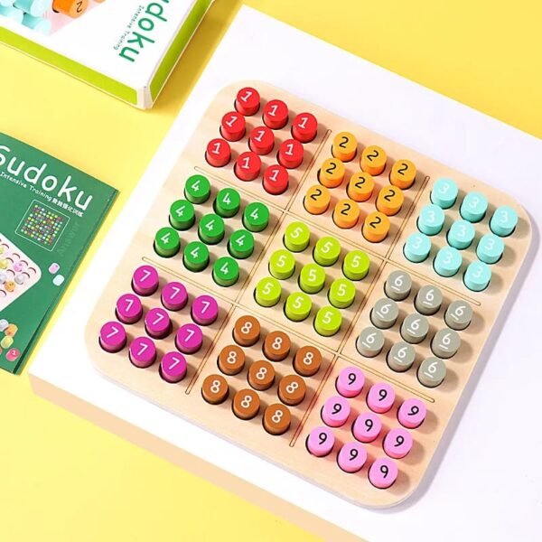 Colorful Sudoku Big with 3 level user manual - MyLittleTales