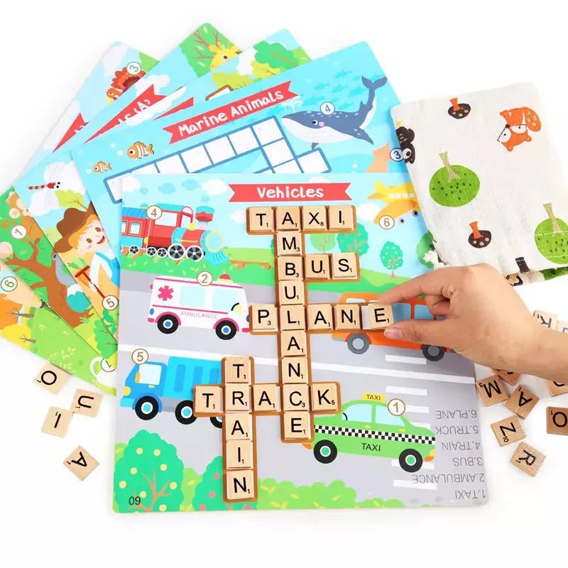 Crossword & Scrabble Game for Kids - MyLittleTales