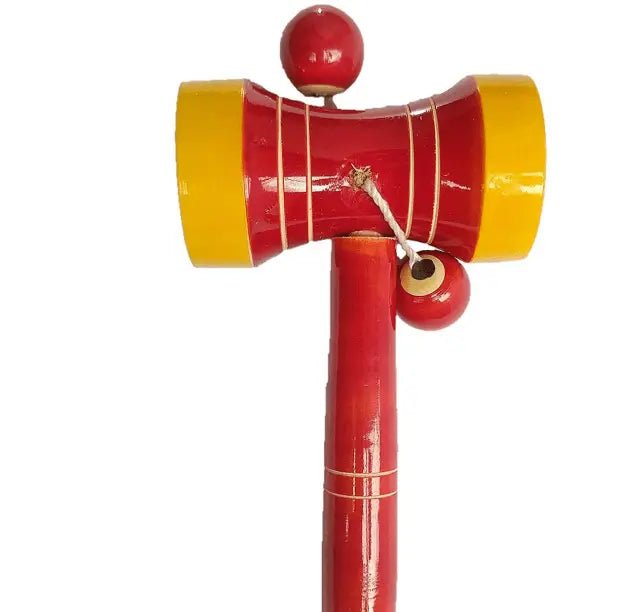 Damruga Rattle | Wooden Damru Rattle - MyLittleTales