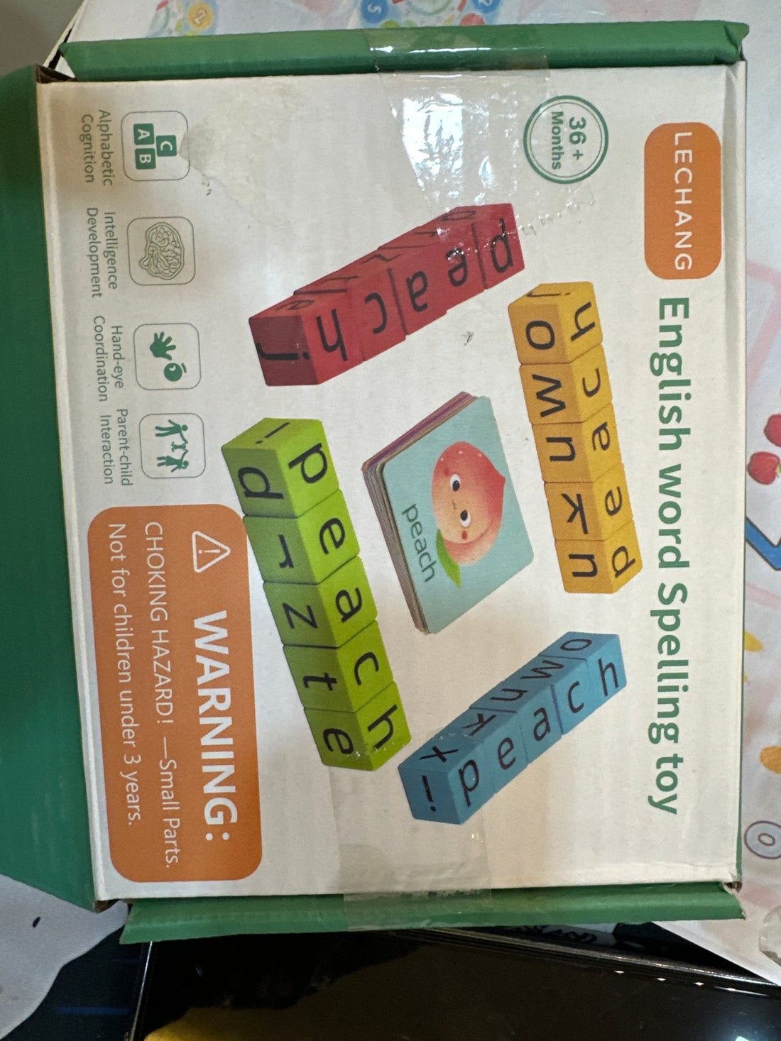 English Word Spelling toy - MyLittleTales