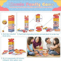 Fruit & Number Theme Jenga / Zenga | Wood Balancing Blocks Montessori Toy - MyLittleTales