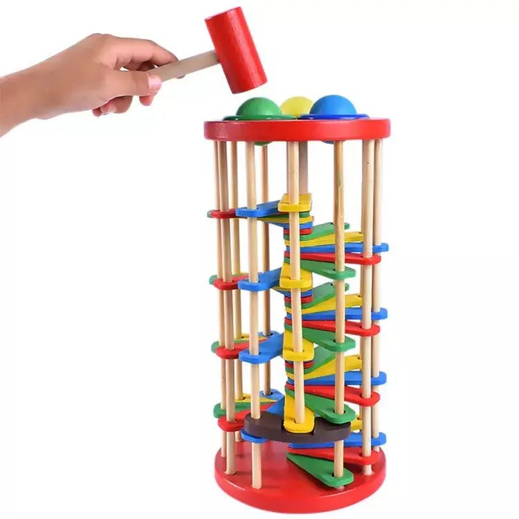 Knock ball the ladder – Ladder Ball Hammer - MyLittleTales