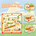 Magnetic Wooden Maze Board - Super Mario - Inspired Educational Marble Puzzle Game - MyLittleTales