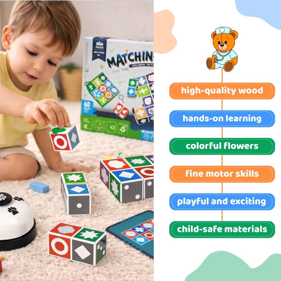 Matching Talent Game, Puzzle, New Board Games for Family - MyLittleTales