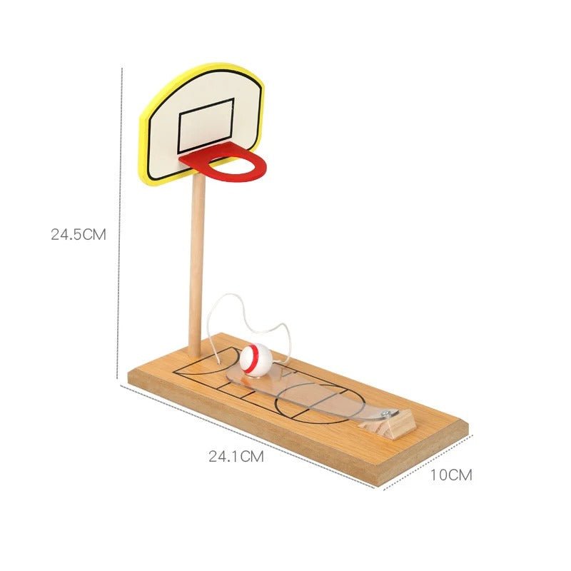 Mini Basketball Stand Toy Finger Shooter Children Desktop Decompression Creative Parent - child toy - MyLittleTales