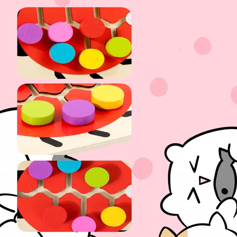 Montessori Color Matching Slide Puzzle – Educational Logic Board Game for Toddlers - MyLittleTales