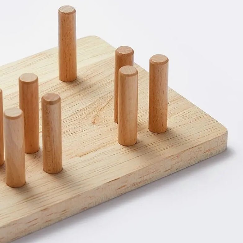 Multicolour Shapes Stacker puzzle Shapes Tower Stacker with Stick – 5 Type shapes 4 Layer - MyLittleTales