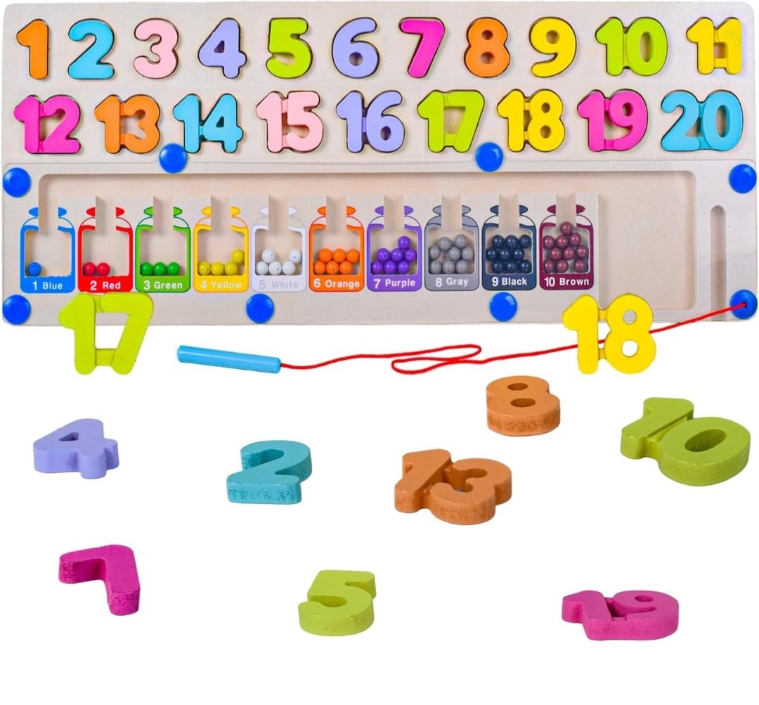 Multifunctional Numeric Letter Math Board, Addition and Subtraction Learning Toy, Mathematical Game for Kids - MyLittleTales