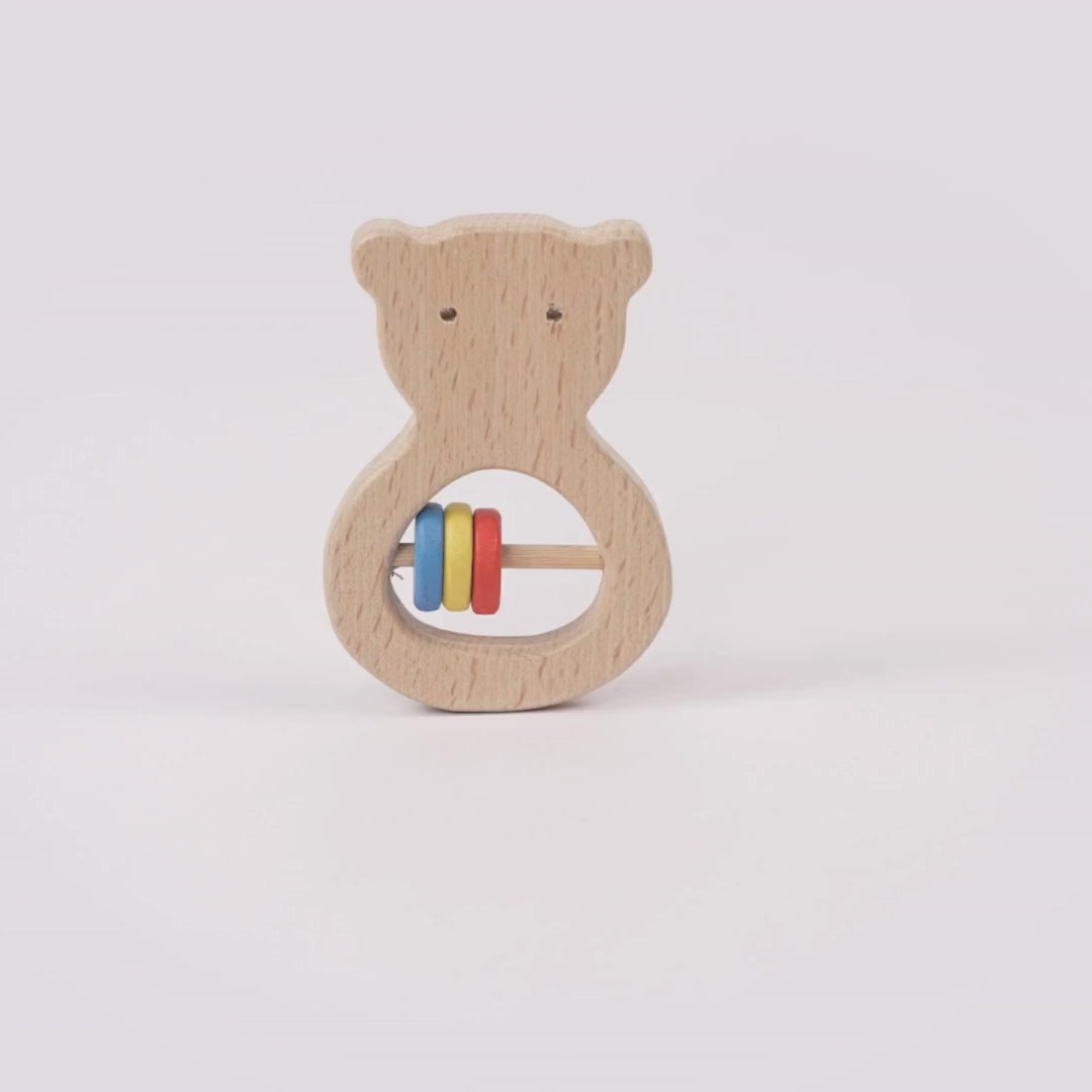 Wooden Teether - TEDDY