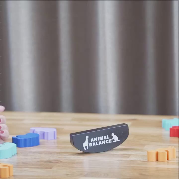 Animal Balancing Game | Wooden Animal Balance | Dinosaur Balancing Game