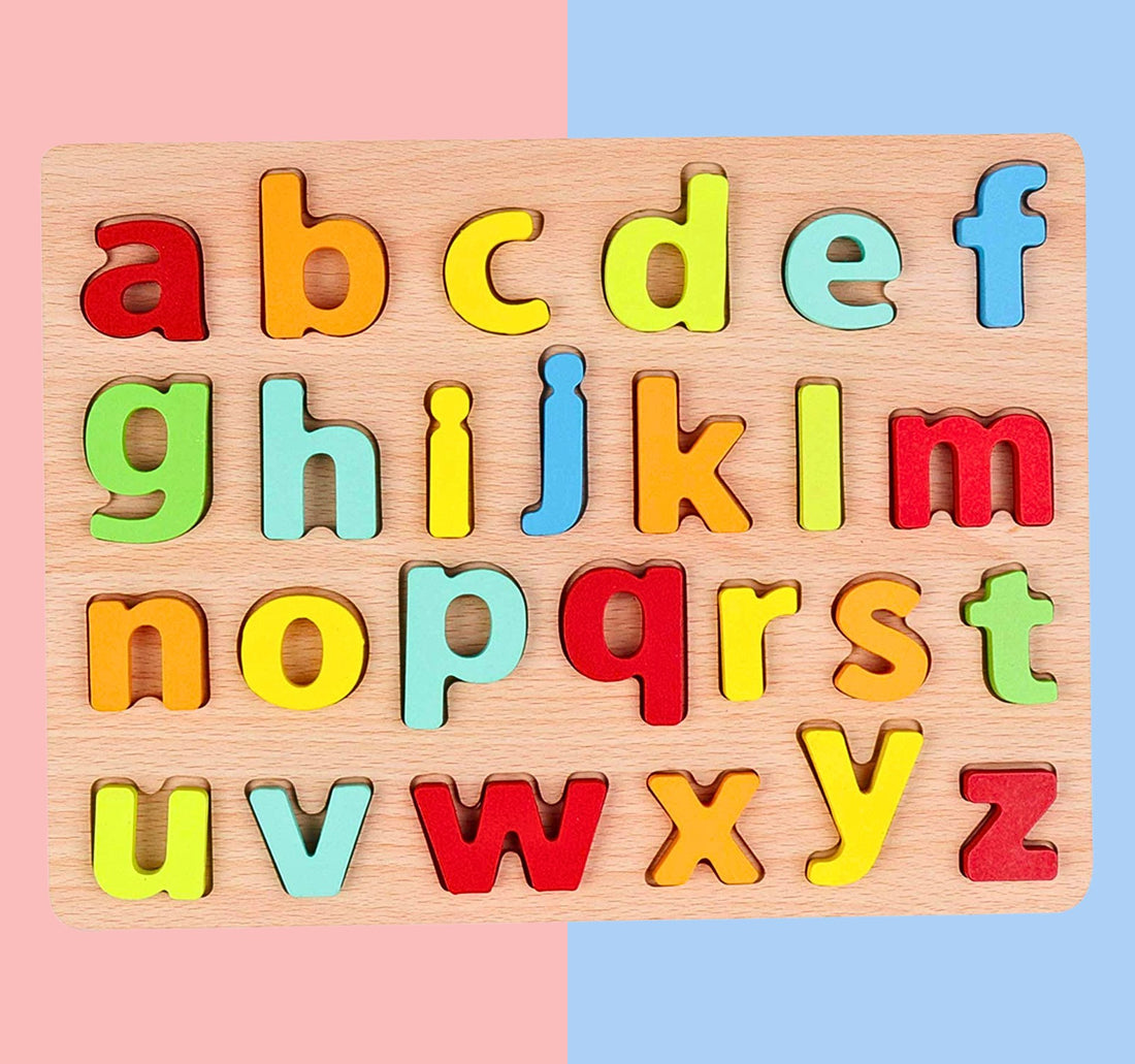 Small abcd 3D board Letter Board abcdef | Learning Board for Kids | Big Board - MyLittleTales