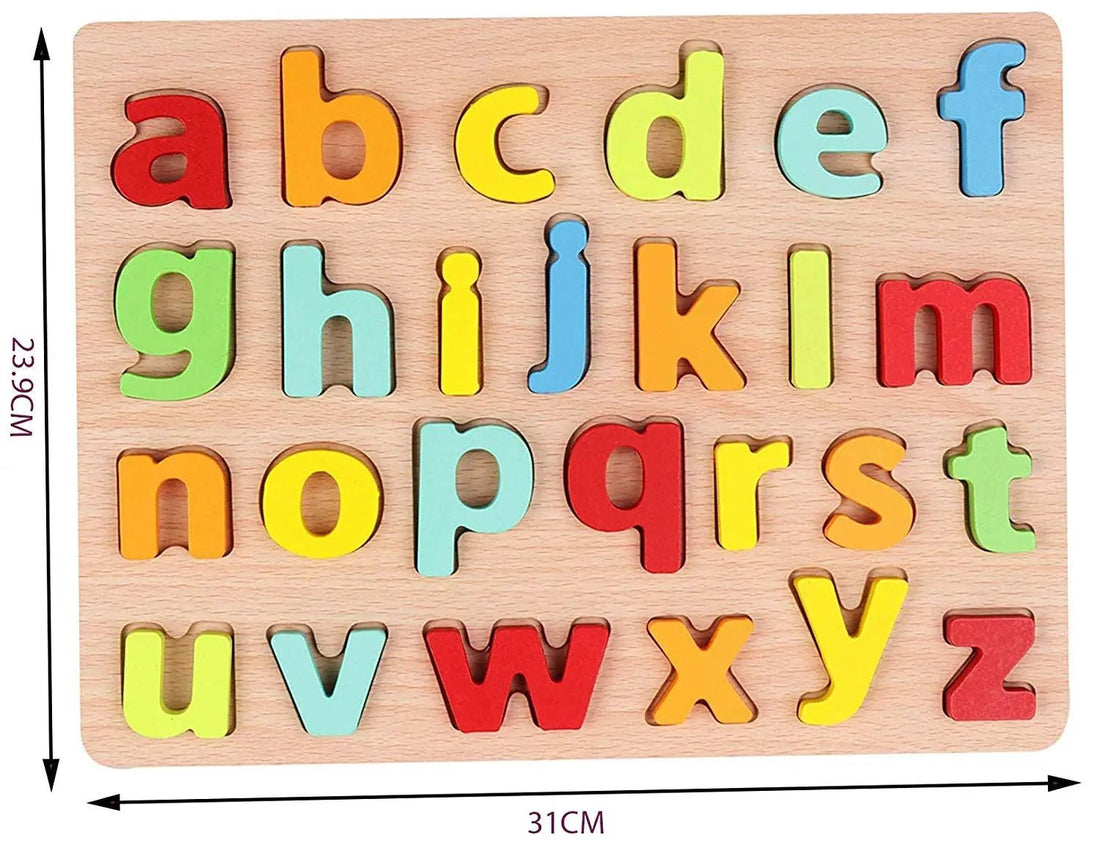 Small abcd 3D board Letter Board abcdef | Learning Board for Kids | Big Board - MyLittleTales